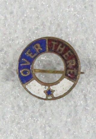 Wwi Era Home Front - " Over There " Son - In - Service Pin