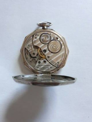 Hamilton Watch Co.  14k Gold Filled 17 Jewels Pocket Watch 4