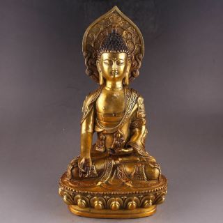 China Antique Handmade Bronze Buddha Bodhisattva Statues Decoration