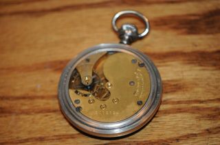 Vintage Pan - america Philadelphia P.  A.  U.  S.  A.  Pocket Watch Keystone Watch Case. 8