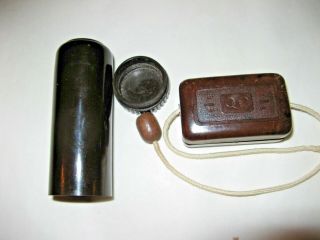 Ancient Raw Cutting Machine,  Bakelite Box Soap and Cream Set German soldier WW2 5