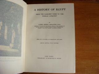 Old HISTORY OF EGYPT Book ARCHAEOLOGY ANCIENT RUINS PYRAMIDS HIEROGLYPHICS MUMMY 2