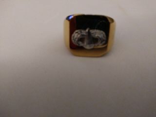 United States Paratrooper Ring Unique One - Of - A - Kind Veteran Hand Crafted