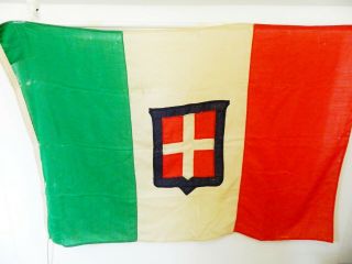 Wwii Ww2 Italy Italian Savoia Flag 35 " X55 " - 90x140 Cm ​​fascist Army