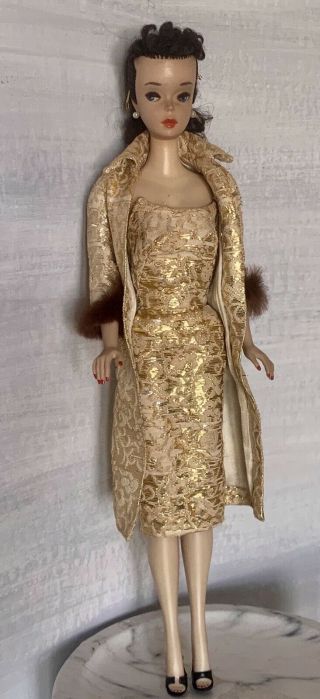Rare Vintage 1959 850 1 Barbie Body W 3 Ponytail Head Dr Lori Valued @ $3500