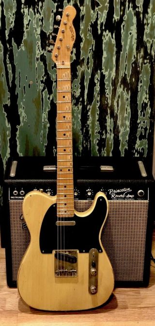 Virgil’s Vintage Relic Aged Blackguard Telecaster Klein Epic 52 Glendale