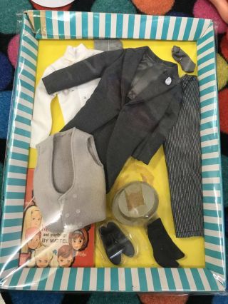Vintage Barbie Ken Here Comes The Groom 1426 Tuxedo Suit Freeshipping