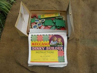 Vintage Meccano Dinky Builder Set.