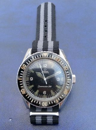 Rare Vintage 1967 Omega Seamaster 300 165.  024 Diver Cal.  550 Swiss Men 