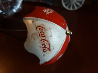 vintage cast iron Coca Cola horse drawn wagon 8