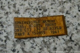 M1 Garand Front Sight Seal Usgi