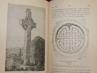 SOCIAL HISTORY of ANCIENT IRELAND by JOYCE/IRISH LAW ART/2 BOOKS/RARE 1903 $360, 10