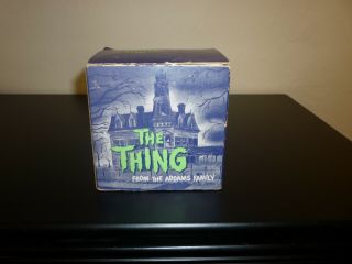 Addams Family The Thing Battery Operated Bank With Box.  1964