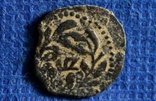 Judaea.  Pontius Pilate.  26 - 36ad.  Æ Prutah.  Judea.  Dated,  Type Liz Ancient Coin.
