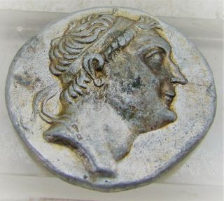 Ancient Greek Ar Silver Tetradrachm Ptolemy I