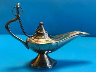 Authentic Genie Lamp Sultan Djinn Wish Granting Spirit Antique Relic Ultra Rare