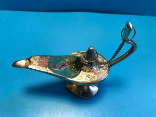 Authentic Genie Lamp Sultan Djinn Wish Granting Spirit Antique Relic ULTRA RARE 3