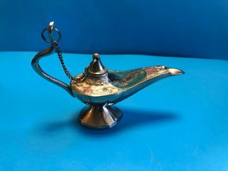 Authentic Genie Lamp Sultan Djinn Wish Granting Spirit Antique Relic ULTRA RARE 5