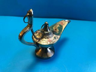 Authentic Genie Lamp Sultan Djinn Wish Granting Spirit Antique Relic ULTRA RARE 6