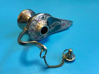 Authentic Genie Lamp Sultan Djinn Wish Granting Spirit Antique Relic ULTRA RARE 7