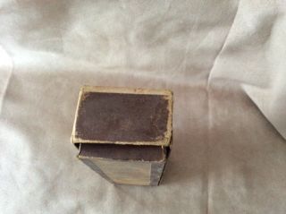 Vintage Harkauf Bucktail Wooden Minnow Box / Box only 5
