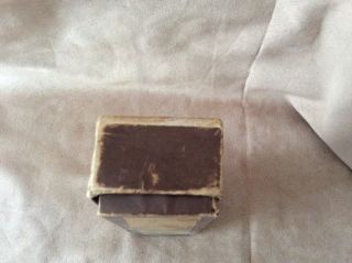 Vintage Harkauf Bucktail Wooden Minnow Box / Box only 6