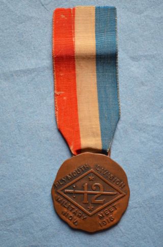 Wwi 12th Division Military Meet Medal,  Best Regimental Parade,  Id 