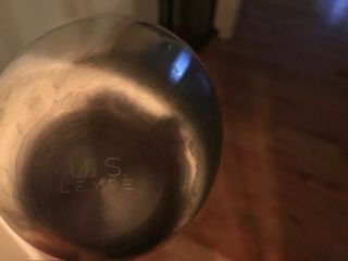 LEYSE U.  S.  Mess tin Cups military metal USA Set Of 5 4