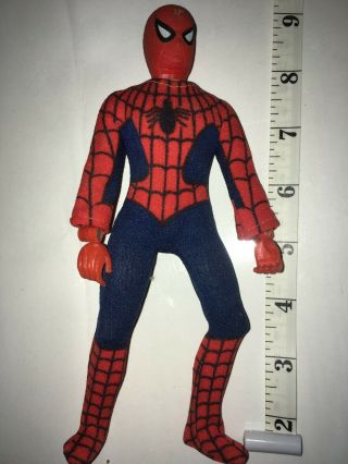 Spider Man Hero Action Figure 8 " Vintage Mego Character 1970 