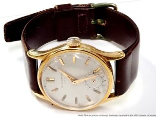 18k Gold Vintage Patek Philippe 300226 Calatrava 96cal 18j Automatic Mens Watch 2