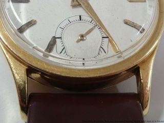 18k Gold Vintage Patek Philippe 300226 Calatrava 96cal 18j Automatic Mens Watch 5