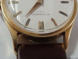 18k Gold Vintage Patek Philippe 300226 Calatrava 96cal 18j Automatic Mens Watch 7