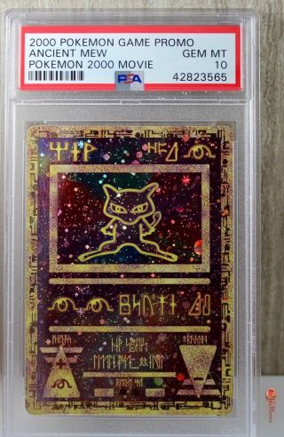 Ancient Mew Holo Pokemon Card Promo Movie 2000 Psa 10 Gem