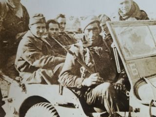 Italy Wwii Us Soldiers Jeep Iconic Photographer Robert Capa Credit 1944 Photo