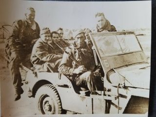 ITALY WWII US SOLDIERS JEEP ICONIC PHOTOGRAPHER ROBERT CAPA CREDIT 1944 PHOTO 2