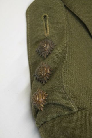 WW2 Canadian RCA Officers Service Dress Jacket with Trousers 3