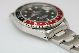 Rolex GMT Master II 16760 “Fat Lady” Vintage Automatic Watch Circa 1980s 11