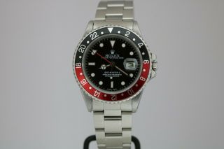 Rolex Gmt Master Ii 16760 “fat Lady” Vintage Automatic Watch Circa 1980s