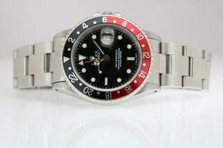 Rolex GMT Master II 16760 “Fat Lady” Vintage Automatic Watch Circa 1980s 2