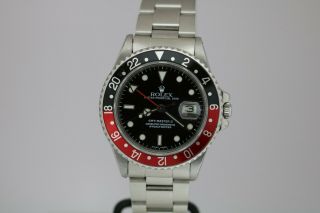 Rolex GMT Master II 16760 “Fat Lady” Vintage Automatic Watch Circa 1980s 6