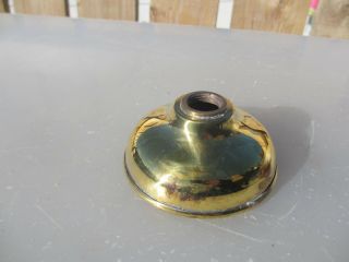 Vintage Brass Shower Head Old French Architectural Reclaim 4 " W