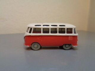 WIKING GERMANY VINTAGE 1960 ' S VW VOLKSWAGEN PANORAMABUS HO SCALE NMINT COND. 5