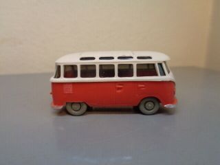 WIKING GERMANY VINTAGE 1960 ' S VW VOLKSWAGEN PANORAMABUS HO SCALE NMINT COND. 6