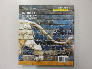 World History Ancient Civilizations California Teacher ' s Edition 1337291943 2