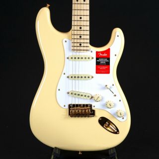 Fender Limited Usa Professional Strat In Vintage White With Gold Hardware (706)