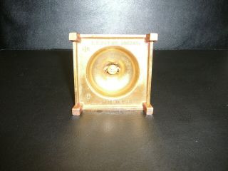Vintage Solid Brass Adjustable Lyre Harp Pocket Watch Display Holder Stand 3
