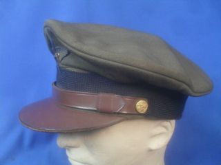 WWII US Army Air Corps Cadet Pilot Officer ' s Uniform Service Cap 3