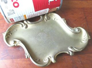 Antique Art Nouveau 1901 Pan Am American Buffalo Exposition Brass Change Plate