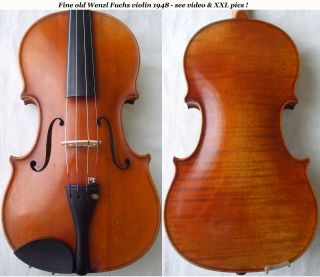 Fine Old German Master Violin - See Video - Antique Violino バイオリン скрипка 小提琴 957