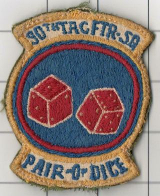 Usaf Patch - 90th Tactical Fighter Squadron [on V3lcr0 F - 4e Era 1977]